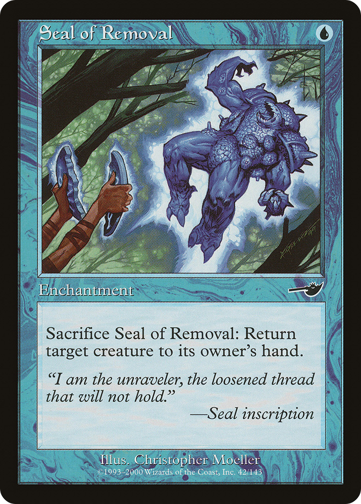 Seal of Removal (NMS-042) - Nemesis Foil