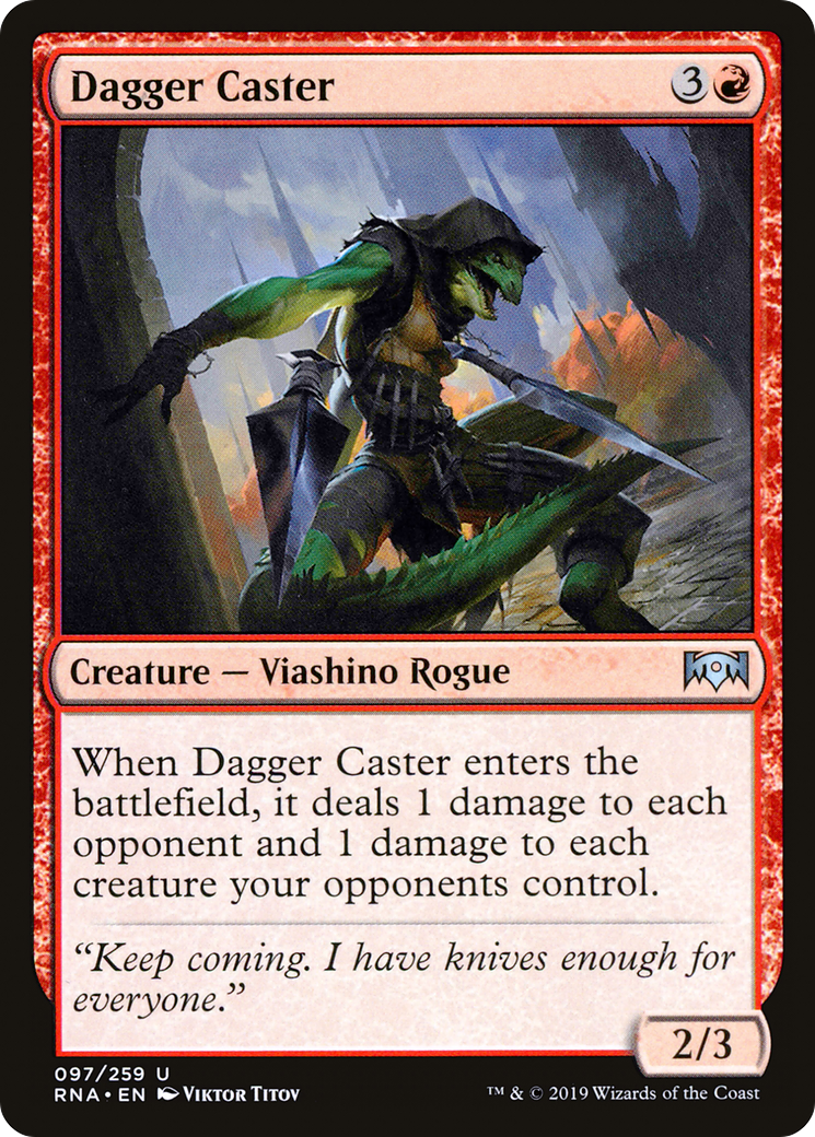 Dagger Caster (RNA-097) - Ravnica Allegiance Foil
