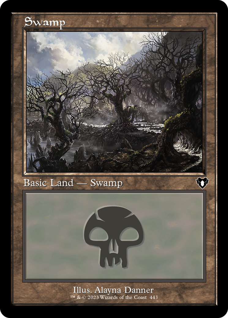 Swamp (CMM-443) - Commander Masters Foil