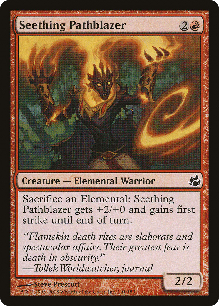 Seething Pathblazer (MOR-101) - Morningtide