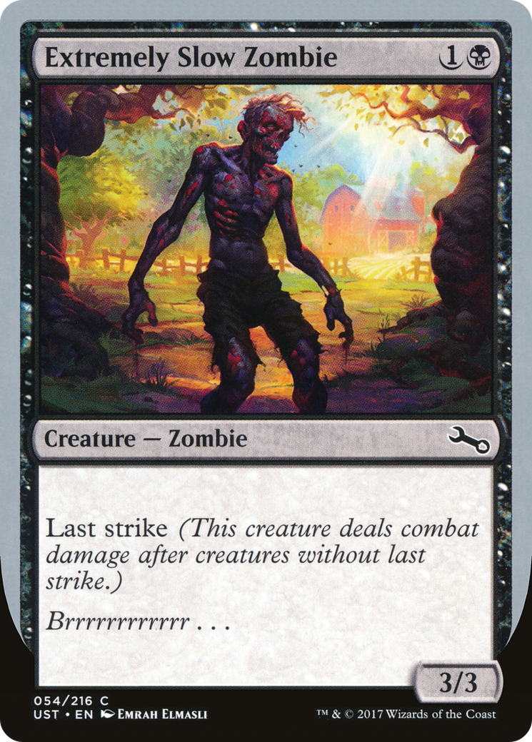 Extremely Slow Zombie (UST-54A) - Unstable Foil
