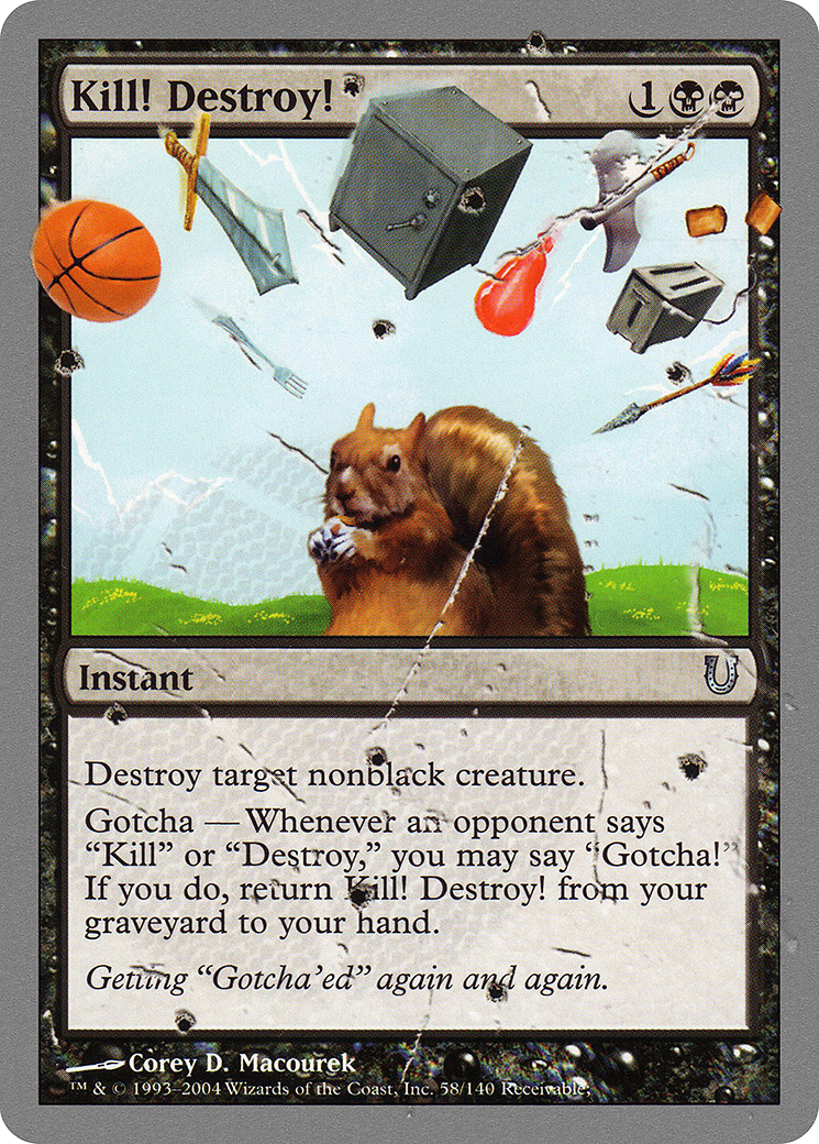 Kill! Destroy! (UNH-058) - Unhinged