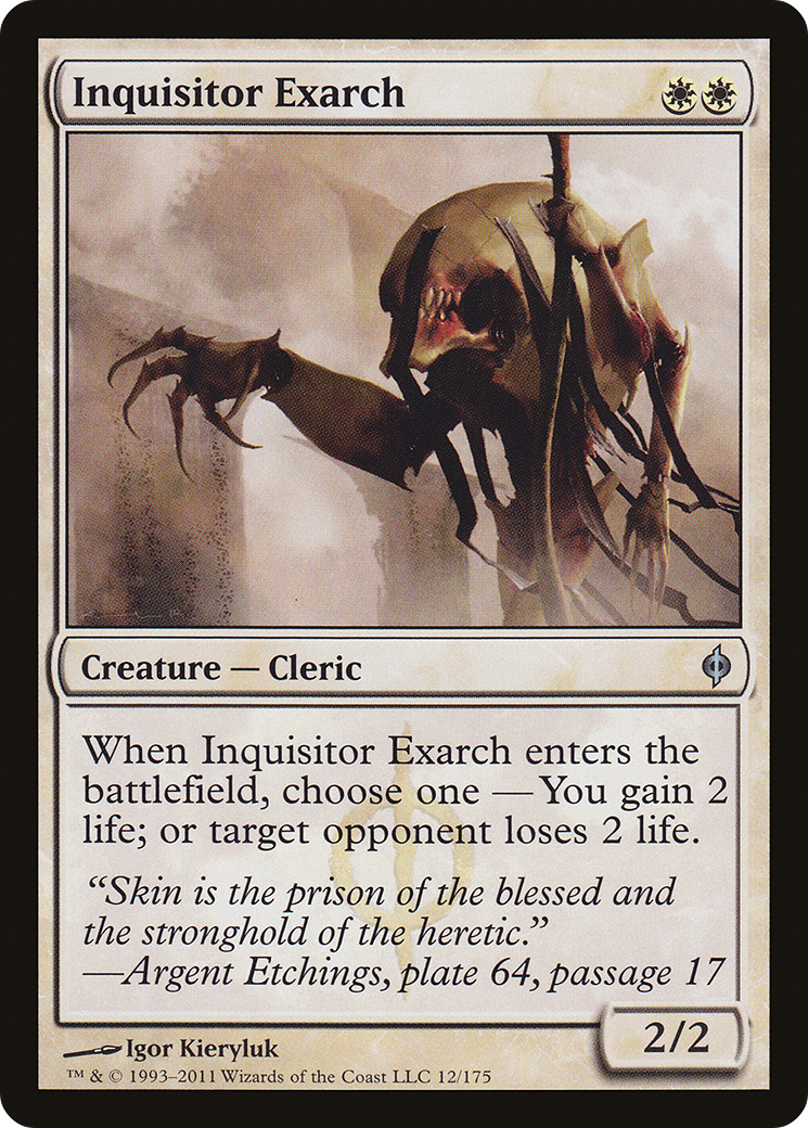 Inquisitor Exarch (NPH-012) - New Phyrexia Foil
