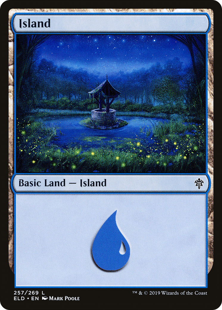 Island (ELD-257) - Throne of Eldraine