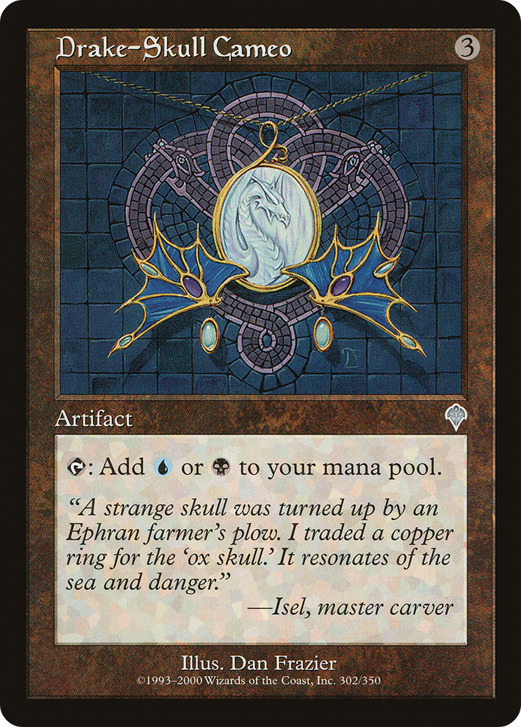 Drake-Skull Cameo (INV-302) - Invasion Foil