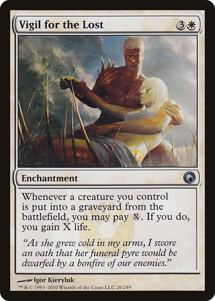 Vigil for the Lost (SOM-026) - Scars of Mirrodin Foil