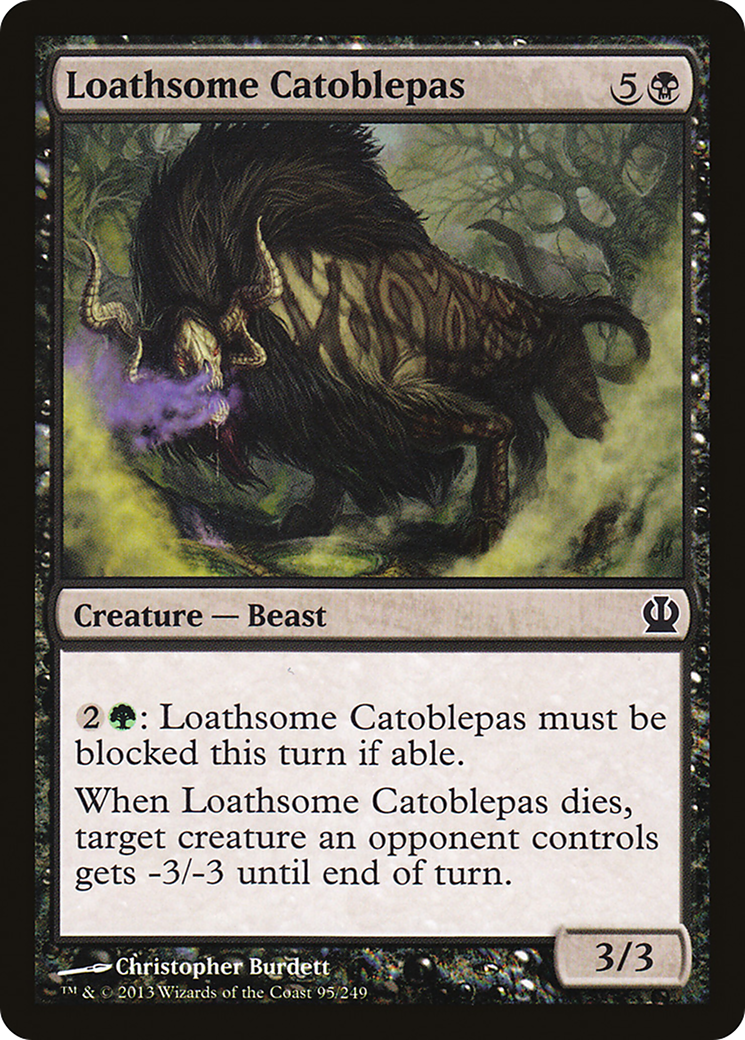 Loathsome Catoblepas (THS-095) - Theros