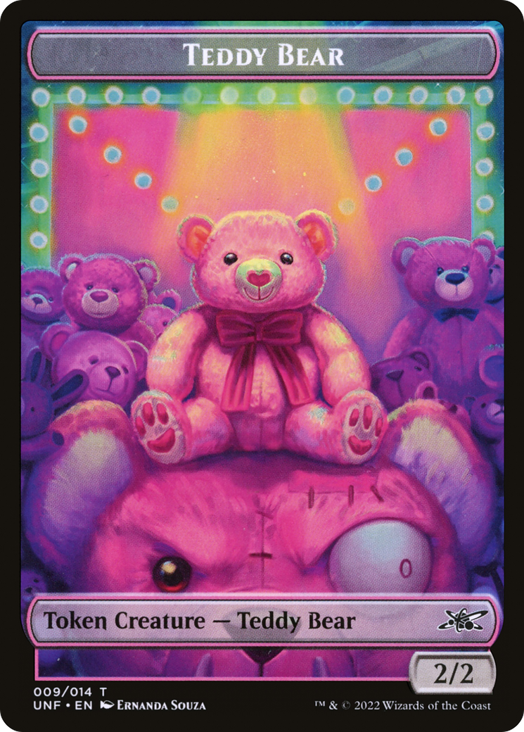 Teddy Bear (UNF-009) - Unfinity Tokens Foil
