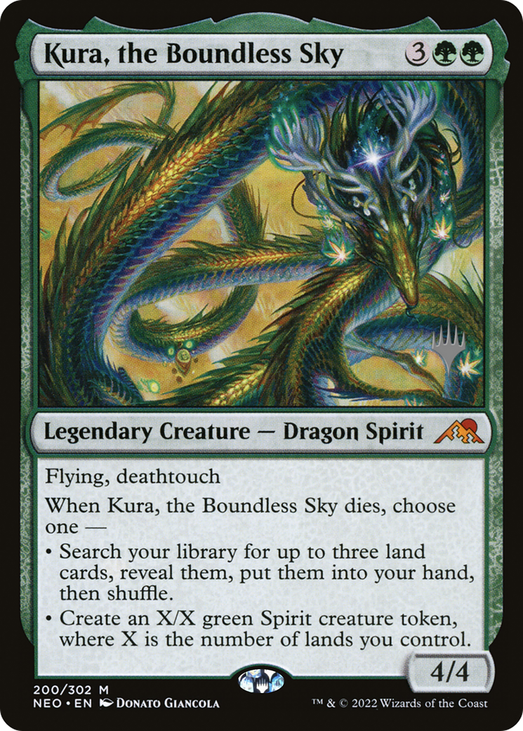 Kura, the Boundless Sky (PPNEO-200P) - Kamigawa: Neon Dynasty Promos