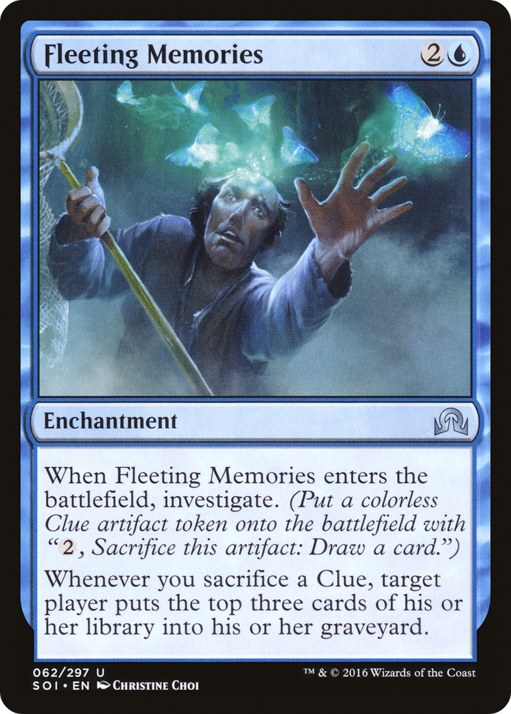 Fleeting Memories (SOI-062) - Shadows over Innistrad Foil
