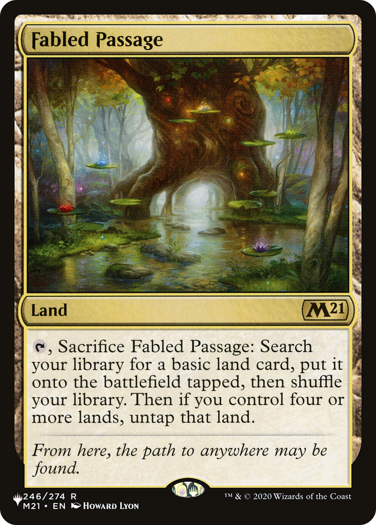 Fabled Passage (LIST-246) - The List
