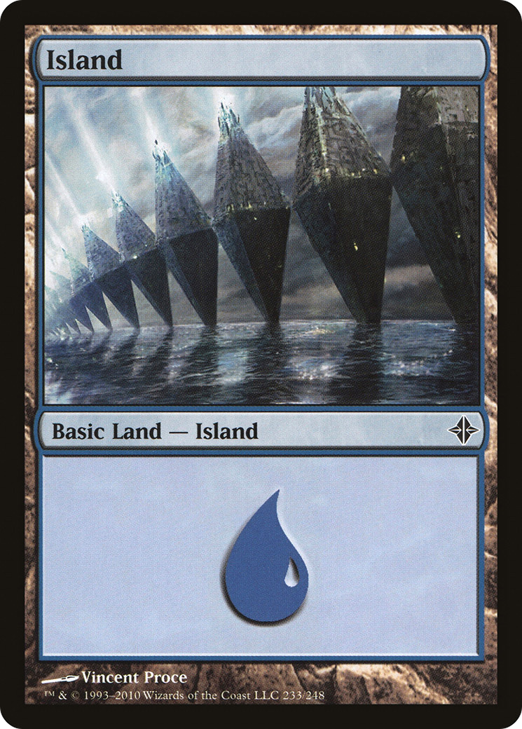 Island (ROE-233) - Rise of the Eldrazi Foil