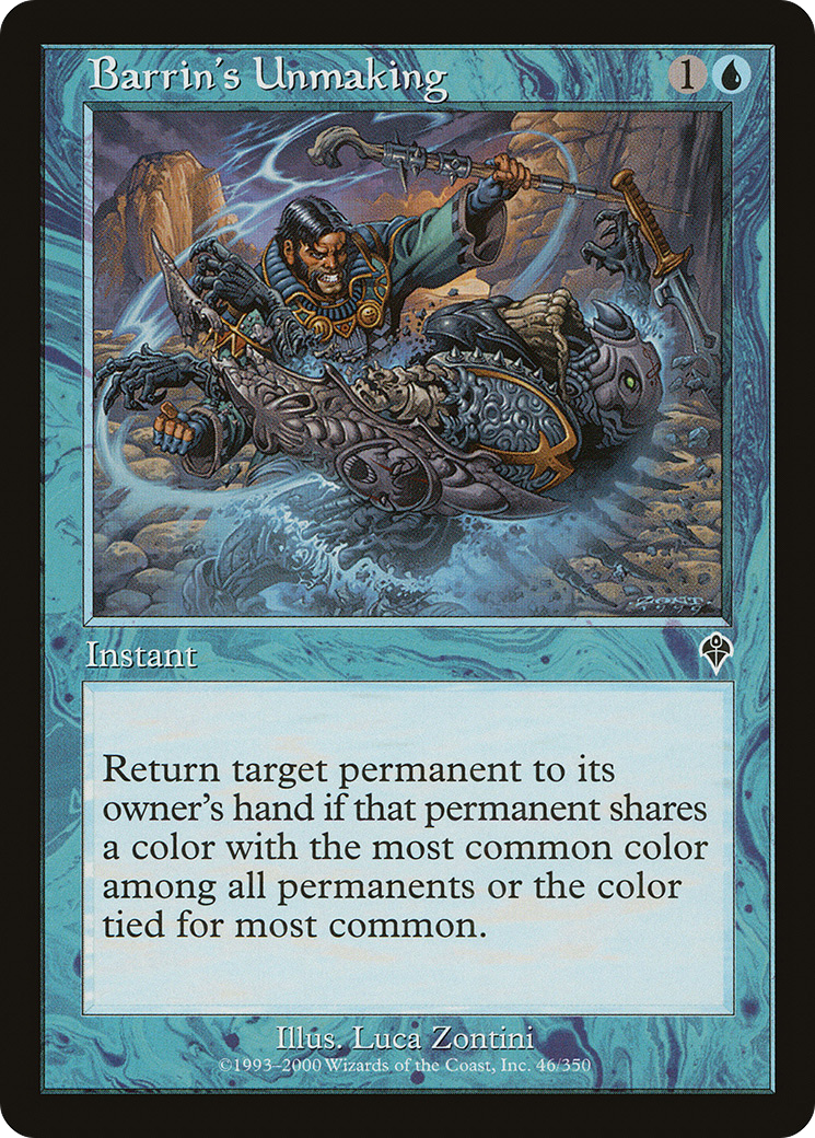 Barrin's Unmaking (INV-046) - Invasion