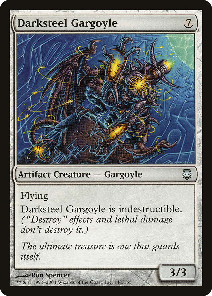 Darksteel Gargoyle (DST-111) - Darksteel Foil