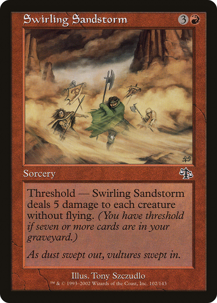 Swirling Sandstorm (JUD-102) - Judgment