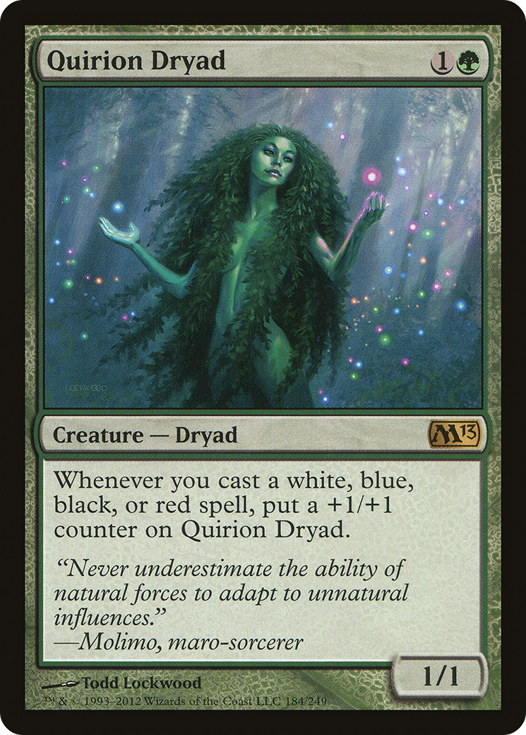 Quirion Dryad (M13-184) - Magic 2013 Foil