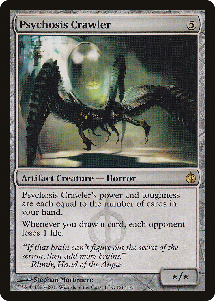Psychosis Crawler (MBS-126) - Mirrodin Besieged Foil