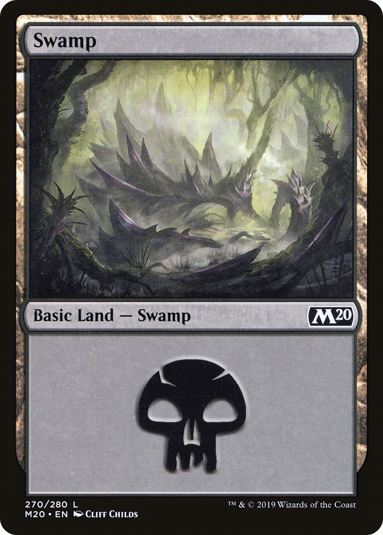Swamp (M20-270) - Core Set 2020