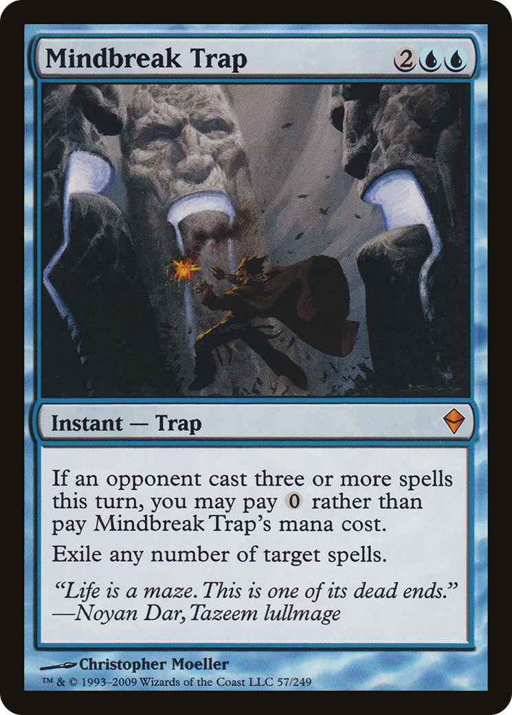 Mindbreak Trap (ZEN-057) - Zendikar Foil