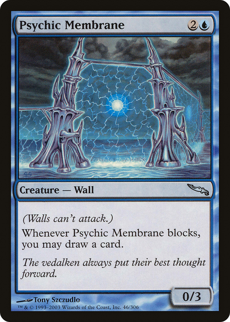 Psychic Membrane (MRD-046) - Mirrodin Foil