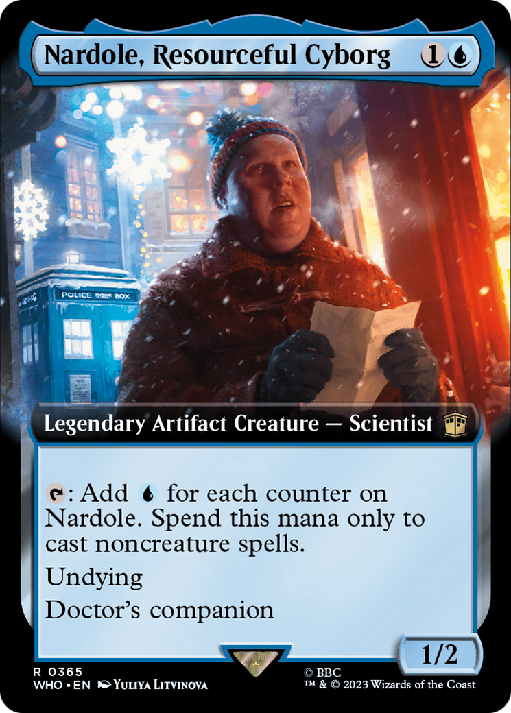 Nardole, Resourceful Cyborg (WHO-365) - Doctor Who: (Extended Art) Foil