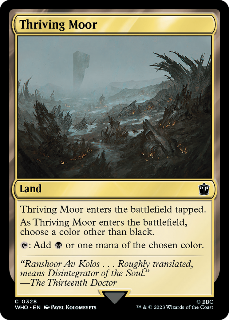 Thriving Moor (WHO-328) - Doctor Who