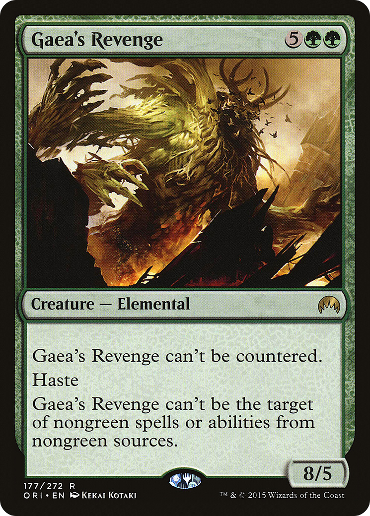 Gaea's Revenge (ORI-177) - Magic Origins