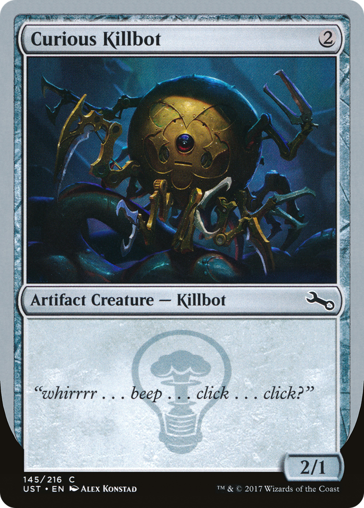 Curious Killbot (UST-145A) - Unstable Foil