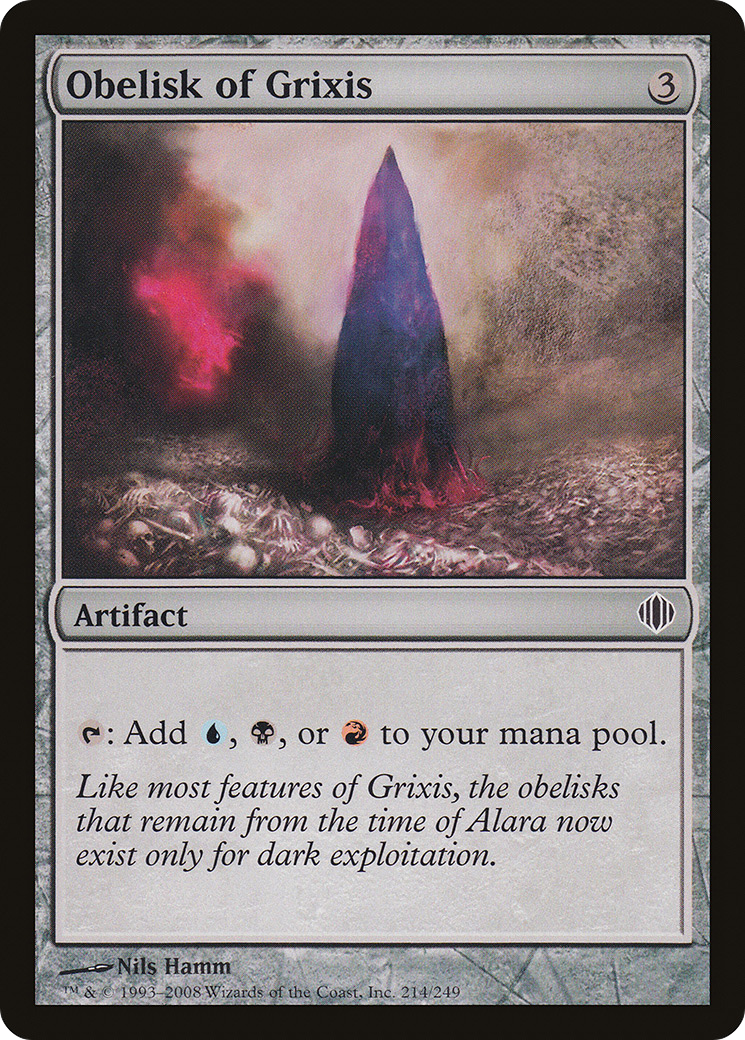 Obelisk of Grixis (ALA-214) - Shards of Alara Foil