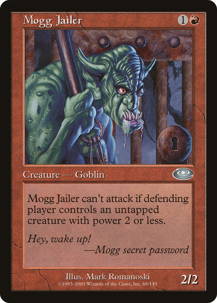 Mogg Jailer (PLS-068) - Planeshift Foil