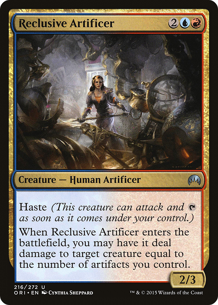 Reclusive Artificer (ORI-216) - Magic Origins Foil