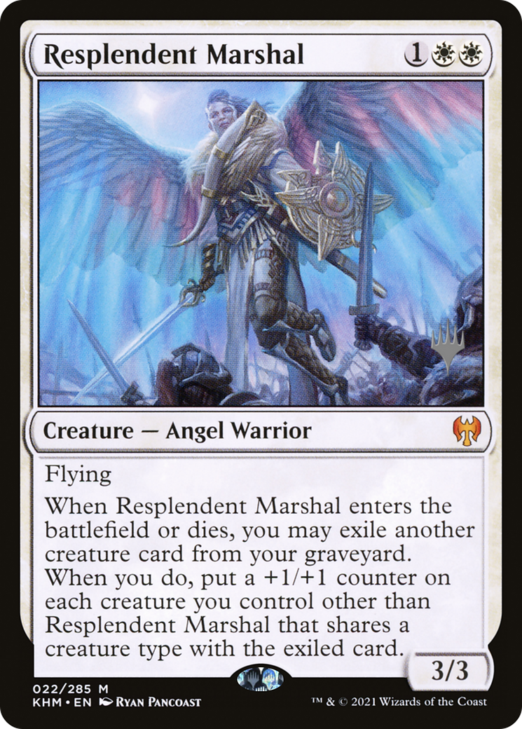 Resplendent Marshal (PPKHM-22P) - Kaldheim Promos Foil