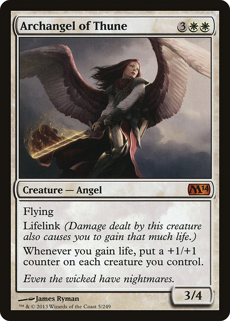 Archangel of Thune (M14-005) - Magic 2014
