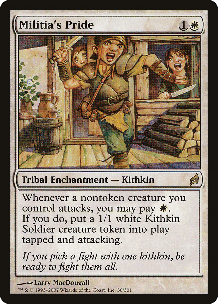 Militia's Pride (LRW-030) - Lorwyn Foil