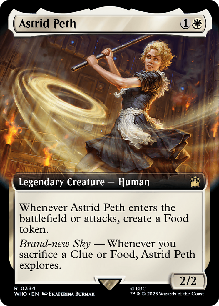 Astrid Peth (WHO-334) - Doctor Who: (Extended Art) Foil