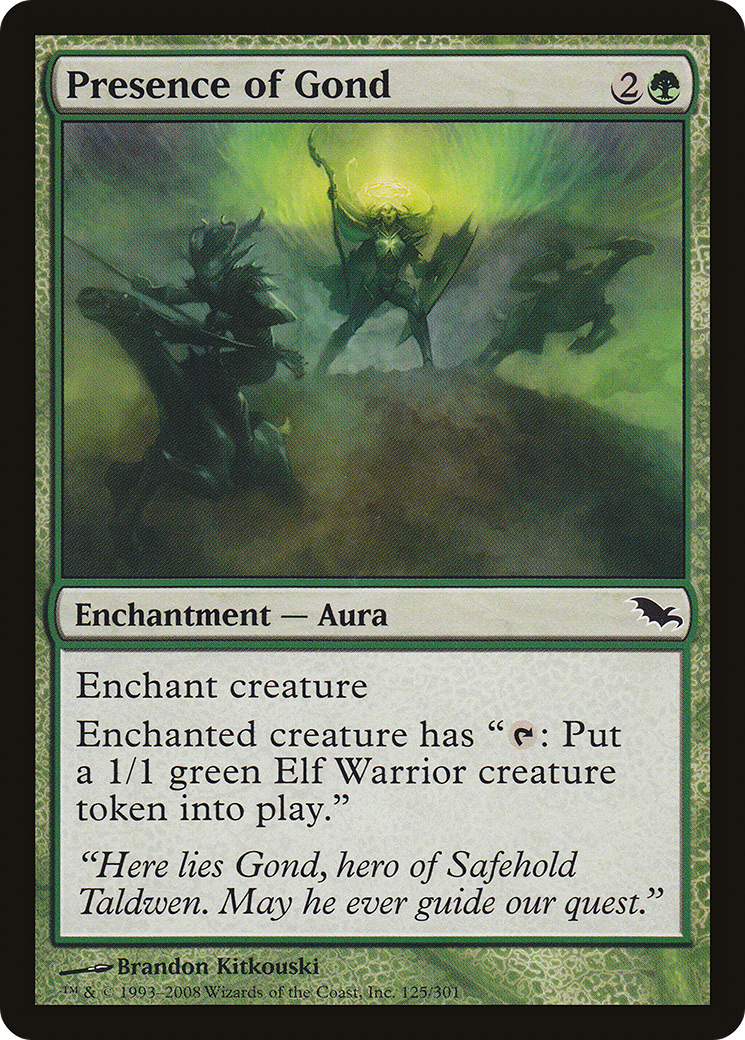 Presence of Gond (SHM-125) - Shadowmoor