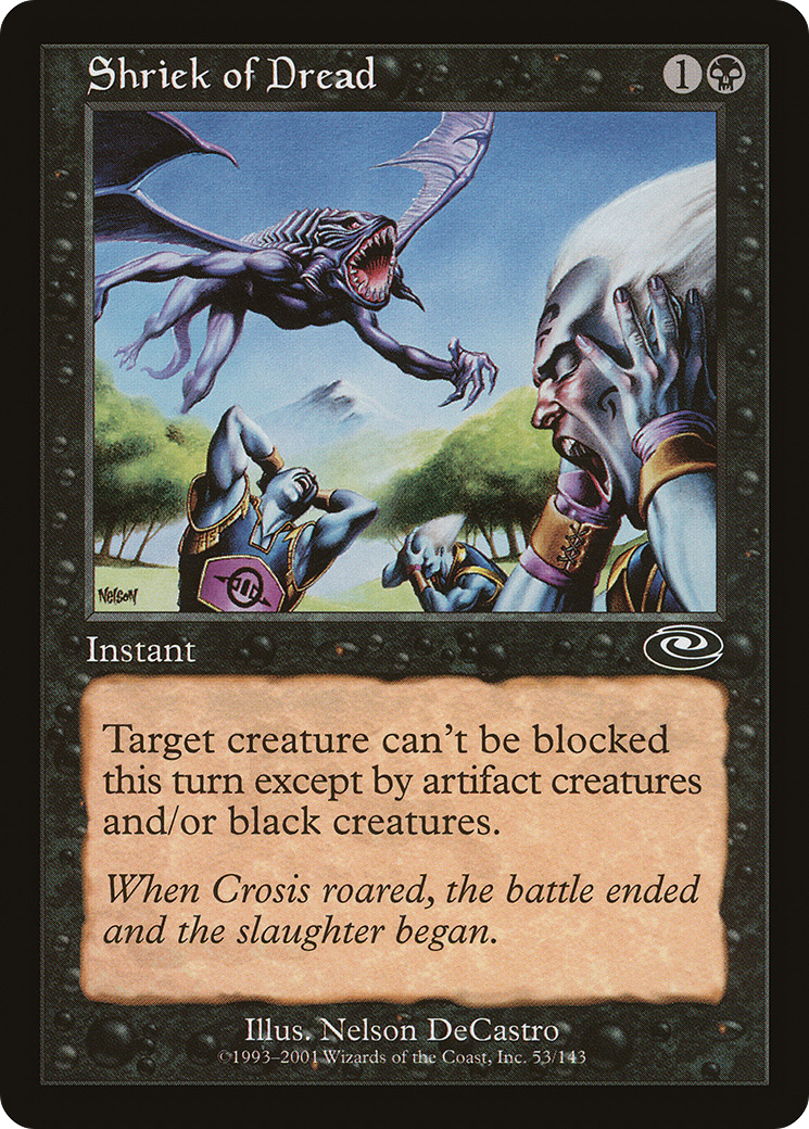 Shriek of Dread (PLS-053) - Planeshift Foil