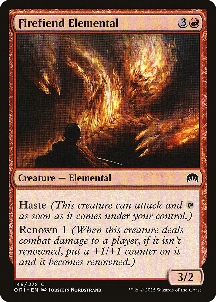 Firefiend Elemental (ORI-146) - Magic Origins Foil