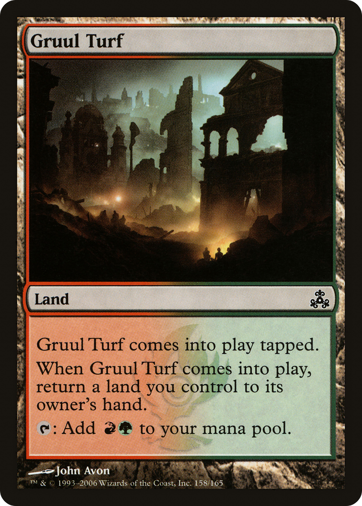 Gruul Turf (GPT-158) - Guildpact Foil