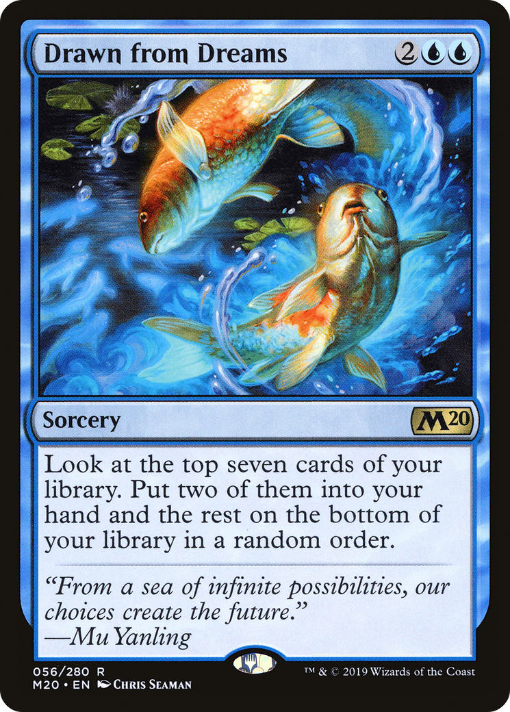 Drawn from Dreams (M20-056) - Core Set 2020 Foil