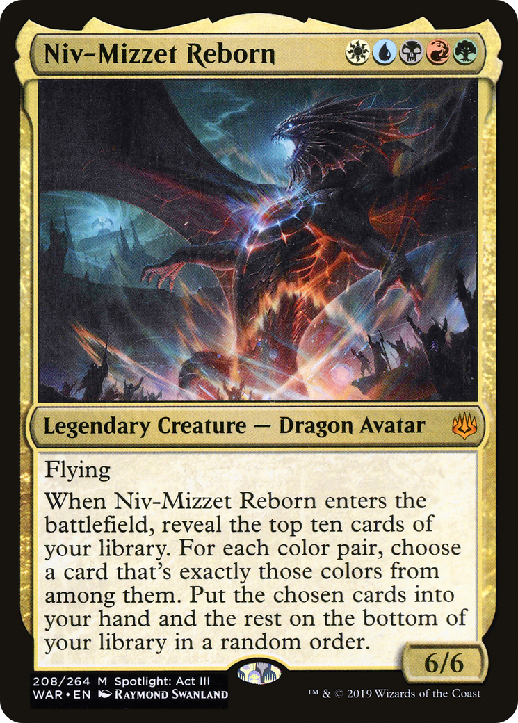 Niv-Mizzet Reborn (WAR-208) - War of the Spark
