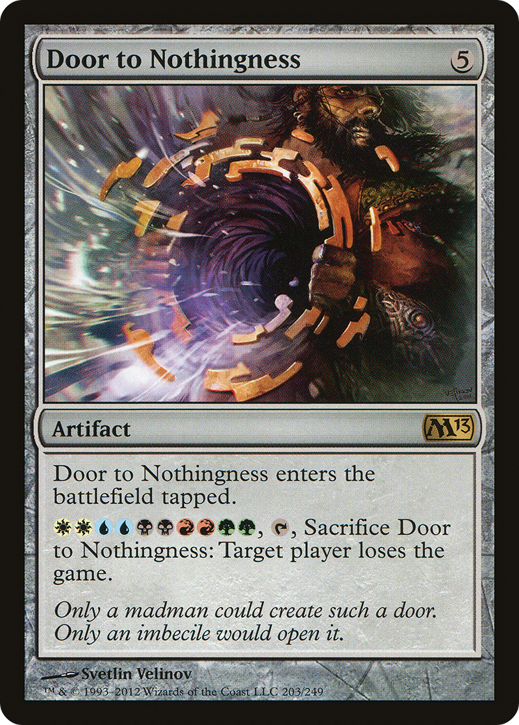 Door to Nothingness (M13-203) - Magic 2013 Foil