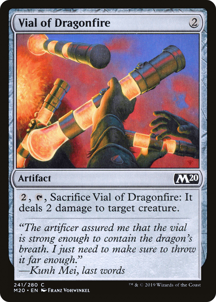 Vial of Dragonfire (M20-241) - Core Set 2020
