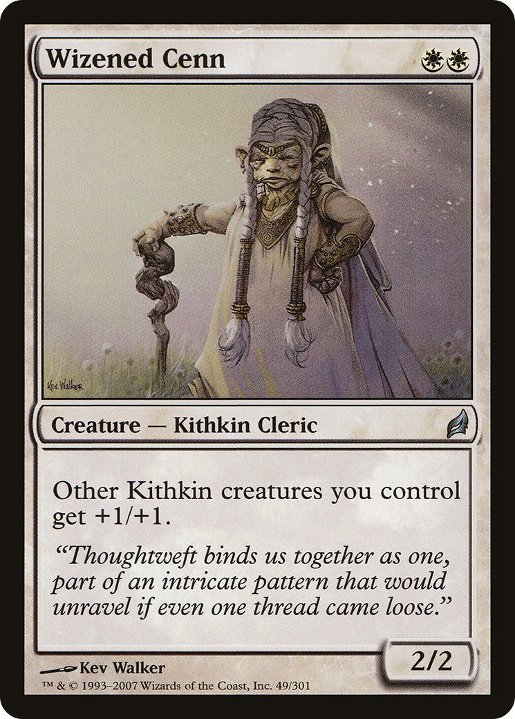 Wizened Cenn (LRW-049) - Lorwyn Foil