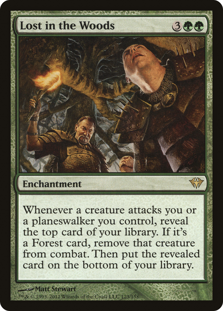 Lost in the Woods (DKA-123) - Dark Ascension Foil