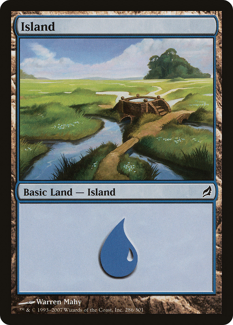 Island (LRW-286) - Lorwyn Foil