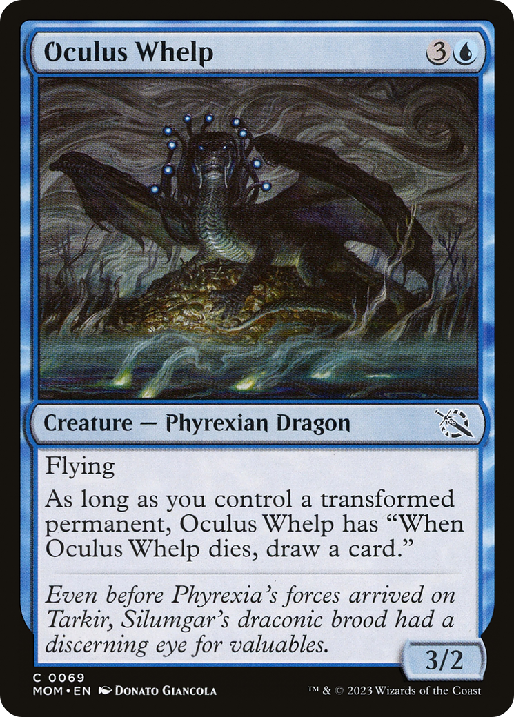 Oculus Whelp (MOM-069) - March of the Machine Foil