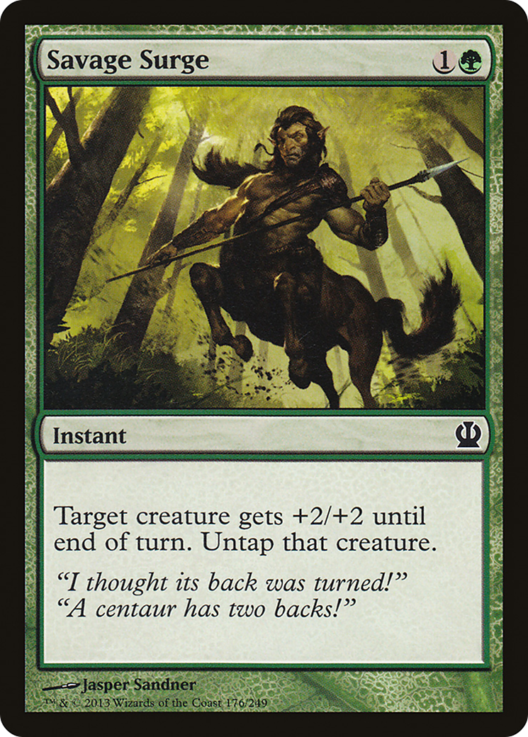 Savage Surge (THS-176) - Theros