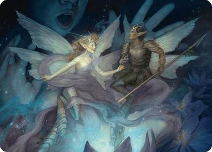 Faebloom Trick Art Card (6/54) (ASFDN-006) - Art Series: Foundations