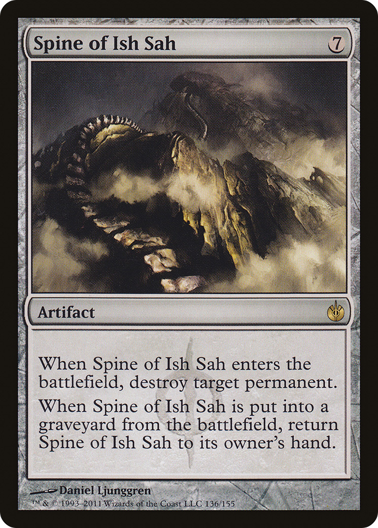 Spine of Ish Sah (MBS-136) - Mirrodin Besieged
